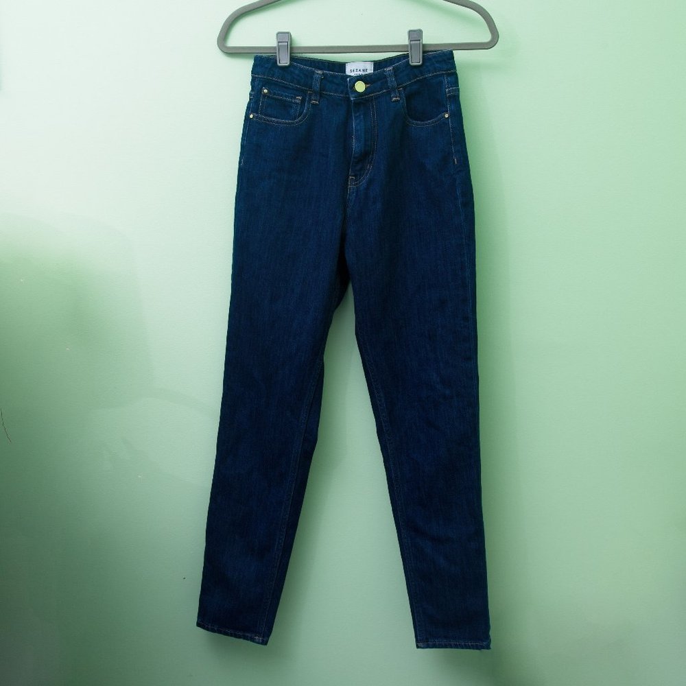 Sézane Blue Jeans